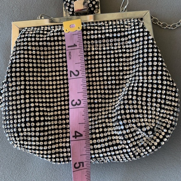 Rhinestone‎ Sequin Mini Bag Wrist Crossbody - Picture 12 of 15